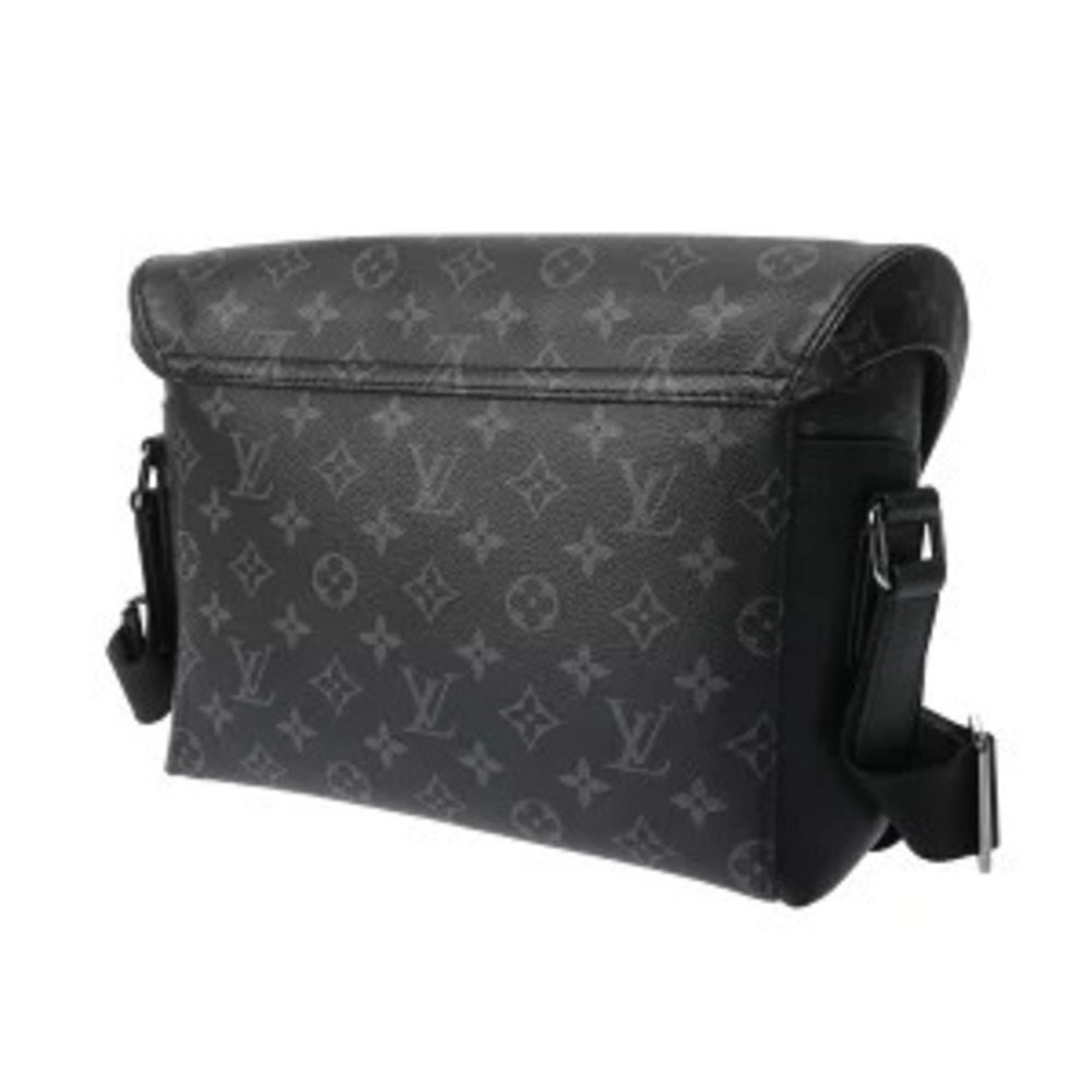 Louis Vuitton Voyage Shoulder Black Gray Messenger Black Eclipse Bag